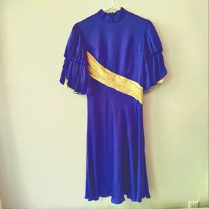 Mme Weathersby Silk Dress Vintage Style 10